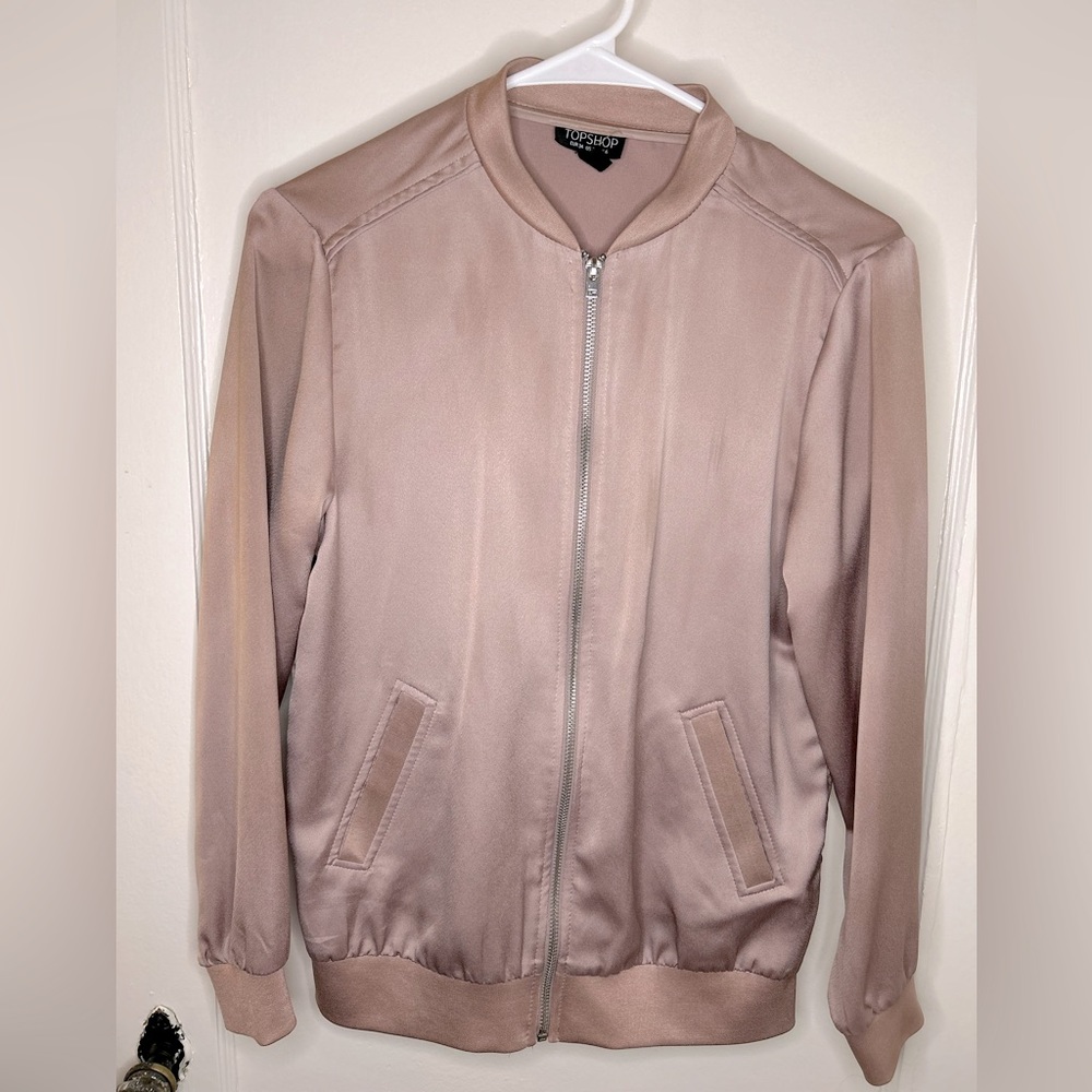 Pink Bomber Jacket